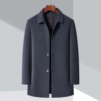 Remar Overcoat – Tailored Premium Wool Mid-Length Coat