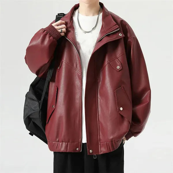 Loro Leather Jacket – Premium Fit & Metallic Zippers