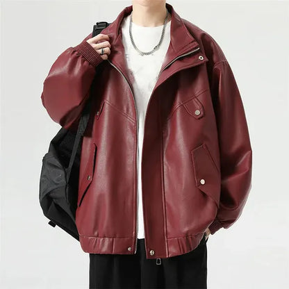 Loro Leather Jacket – Premium Fit & Metallic Zippers