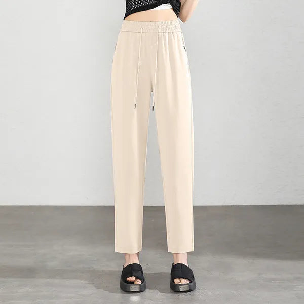 Clyra Pants – High-Rise Cigarette Trousers for Women