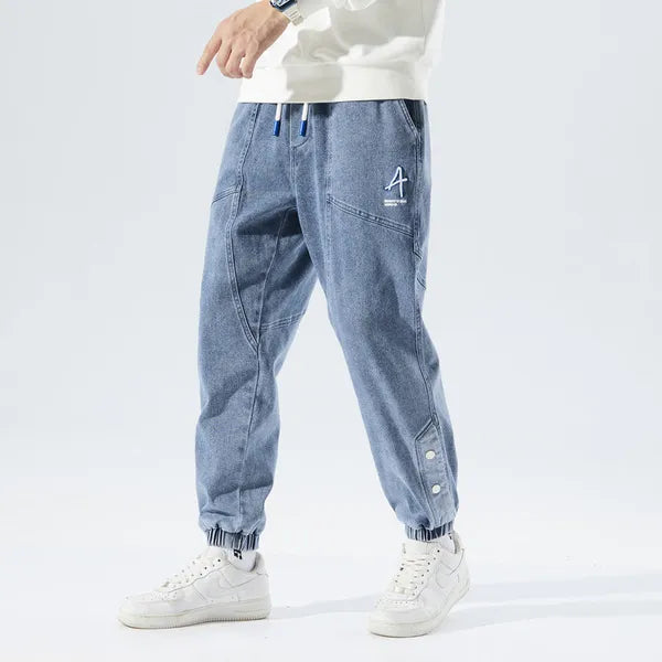 Asphalt Denim Joggers – Relaxed Streetwear Fit