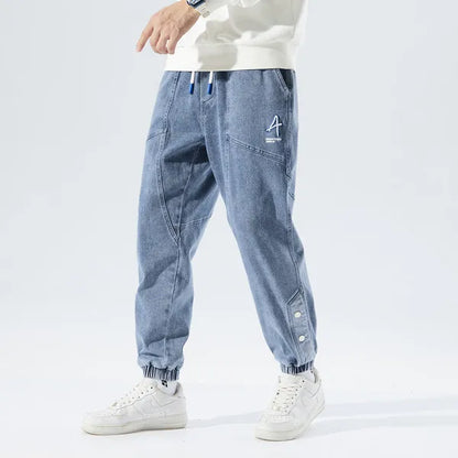 Asphalt Denim Joggers – Relaxed Streetwear Fit