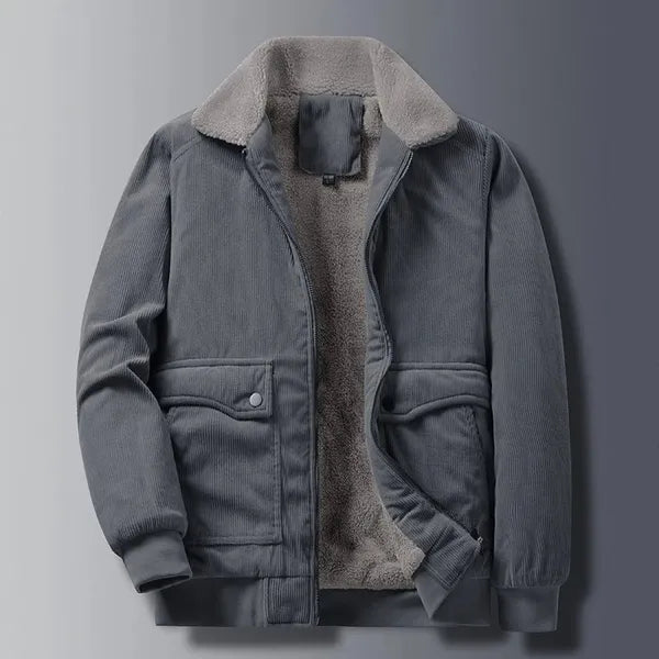 Malvic Corduroy Jacket – Fleece-Lined Organic Cotton