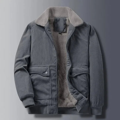 Malvic Corduroy Jacket – Fleece-Lined Organic Cotton