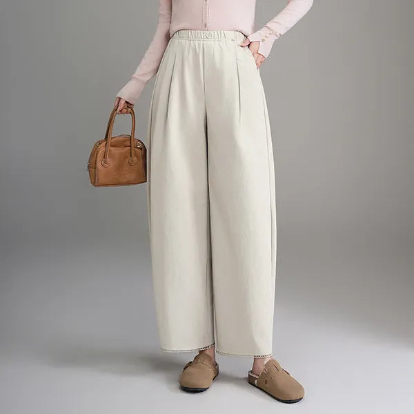 Islyn Balloon Pants – High-Waist Wide-Leg Trousers