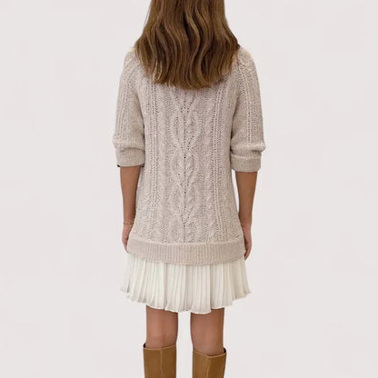 Savina Knit Everyday Dress – Soft Stretch & Flattering Fit