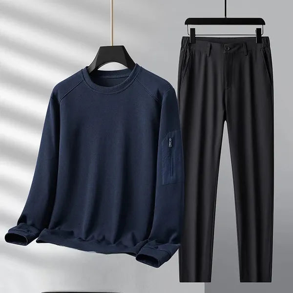 Veron Tracksuit – Soft Two-Piece Pullover & Pants Set
