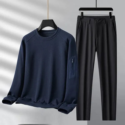 Veron Tracksuit – Soft Two-Piece Pullover & Pants Set