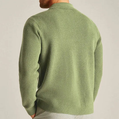 Loom Cardigan – Wool-Blend Knit for Easy Layering