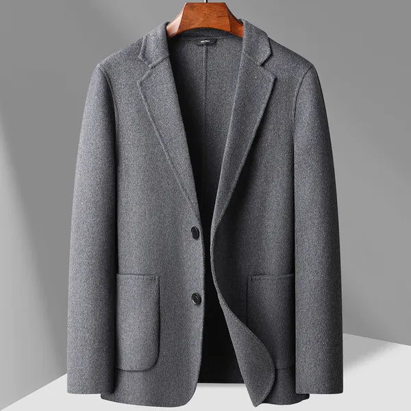 Stanley Wool Coat – 100% Double-Face Wool