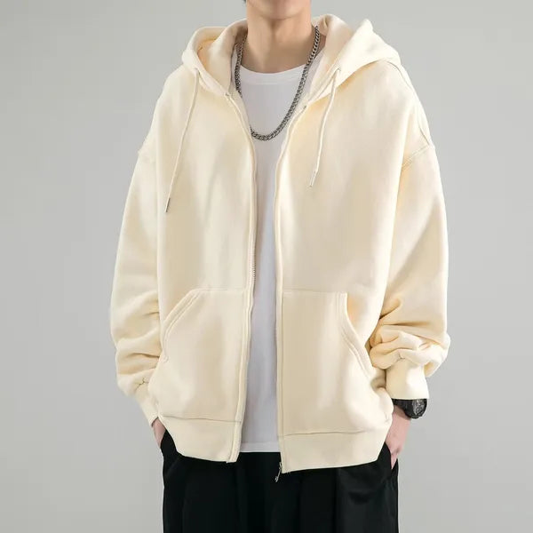 Axten Hoodie – Relaxed Zip-Up for Street Style