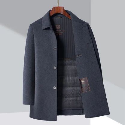 Remar Overcoat – Tailored Premium Wool Mid-Length Coat