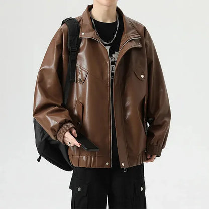 Loro Leather Jacket – Premium Fit & Metallic Zippers