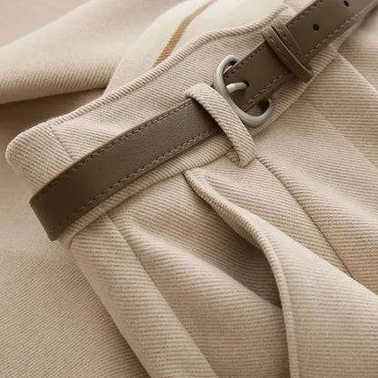 Millie High-Waisted Pleated Trousers