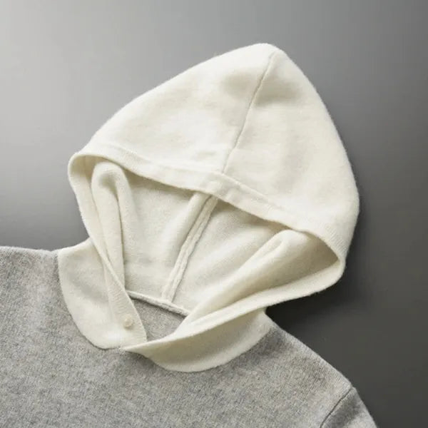 Zenith 100% Pure Cashmere Hoodie – Relaxed Fit