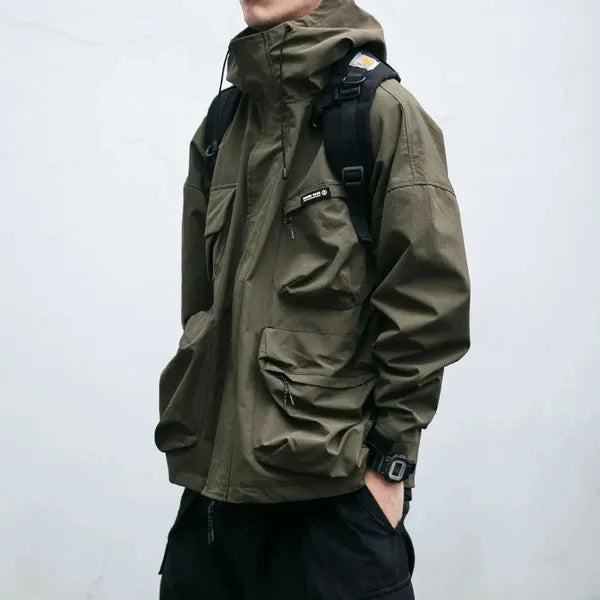 Vercos Water-Resistant Jacket with Hood