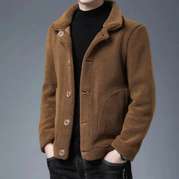 Orion Shearling Jacket – Slim Fit Premium Coat