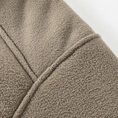 Revan Hoodie – Cashmere Blend High-Pile Fleece Zip-Up