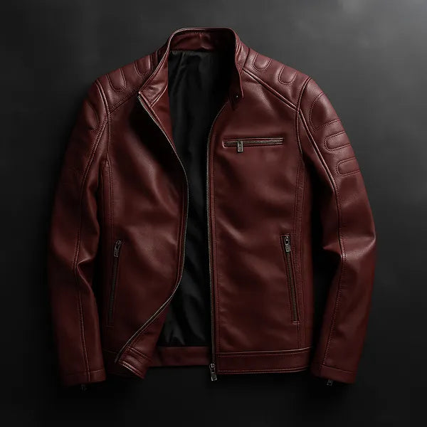 Arctis Premium Leather Zipper Jacket