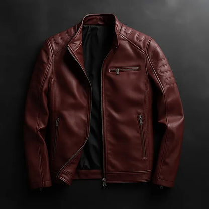Arctis Premium Leather Zipper Jacket