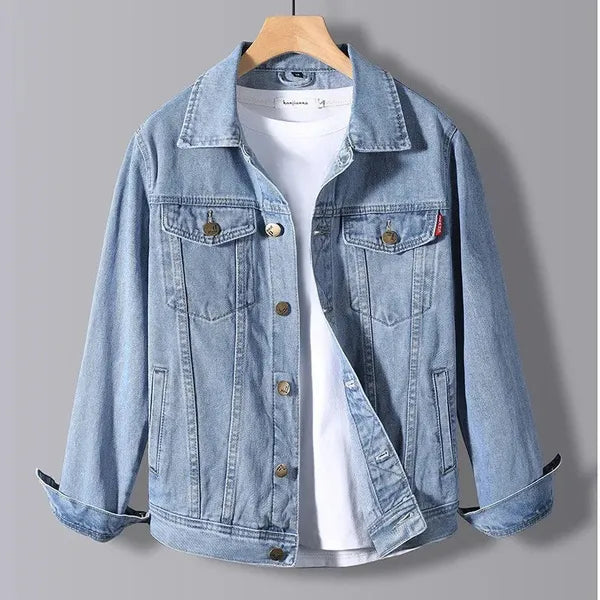 Rover Denim Jacket – Classic Fit Washed Denim
