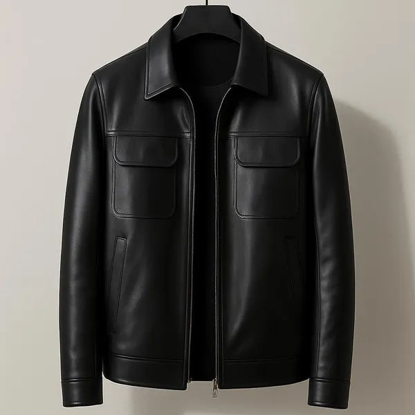Merrik Leather Jacket – Supple Leather & Modern Fit