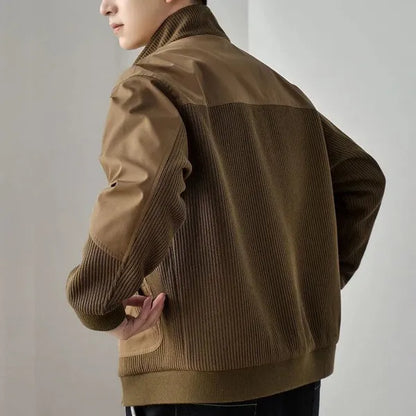 Draven Corduroy Patchwork Jacket
