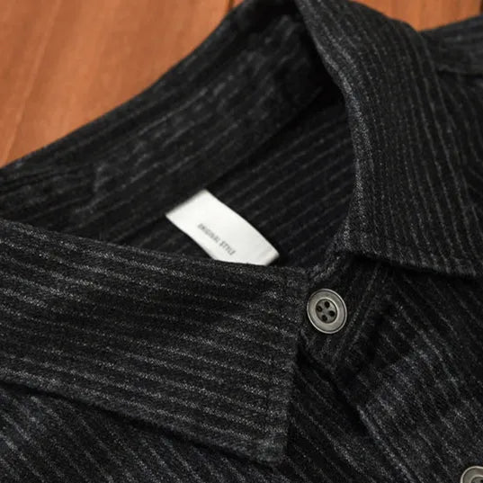 Brano Striped Denim Jacket – Spring Layering Essential
