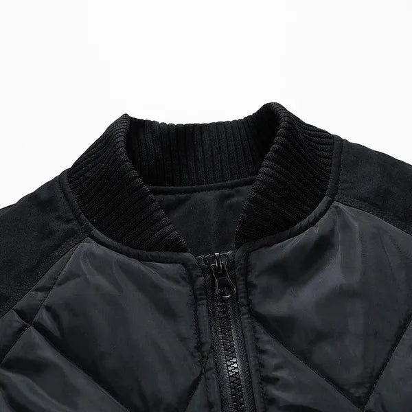 Vertex Padded Bomber Jacket – Quilted & Oversized