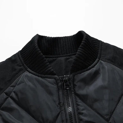 Vertex Padded Bomber Jacket – Quilted & Oversized