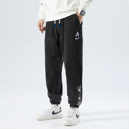 Asphalt Denim Joggers – Relaxed Streetwear Fit