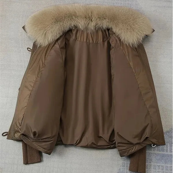 Eleen Parka Jacket – Women's Insulated Parka with Fur Collar