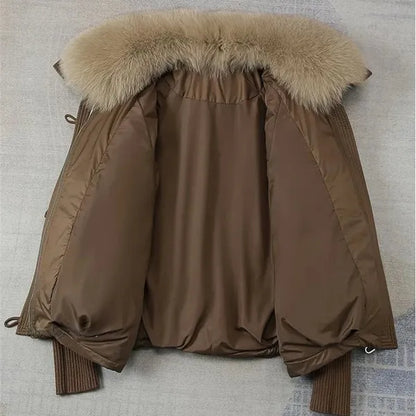 Eleen Parka Jacket – Women's Insulated Parka with Fur Collar