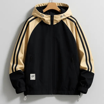 Nova Jacket – Hooded Water-Resistant Windbreaker
