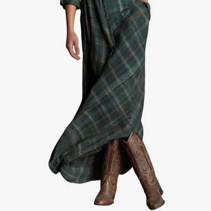 Elara Flowing Maxi Dress – Comfort & Elegant Drape