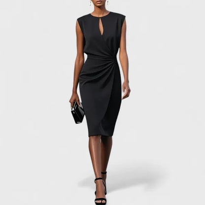 Mirev Fitted Midi Dress – Work to Evening Style