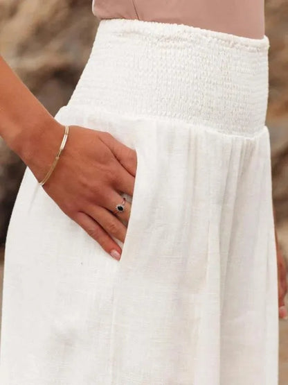 Havana Wide-Leg Beach Pants – Lightweight & Breezy