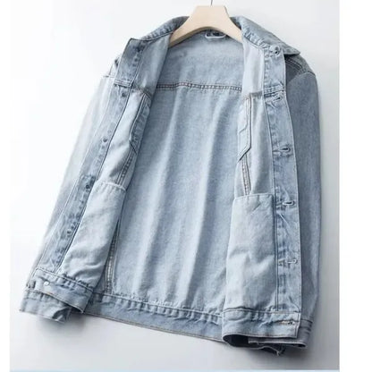 Grit Jacket – Premium Soft-Touch Denim Jacket