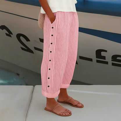 Harlow Straight-Leg Pants – Men's Relaxed Fit with Pockets