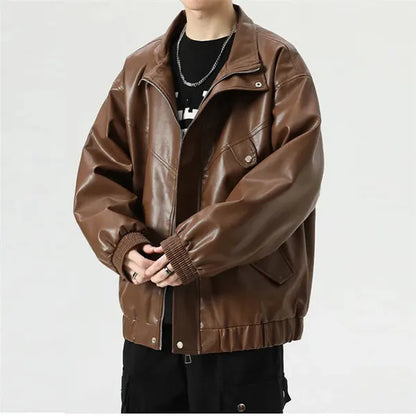 Loro Leather Jacket – Premium Fit & Metallic Zippers