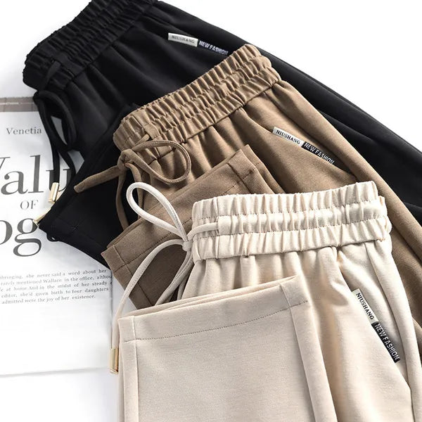 Clyra Pants – High-Rise Cigarette Trousers for Women