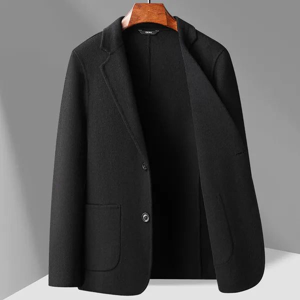 Stanley Wool Coat – 100% Double-Face Wool