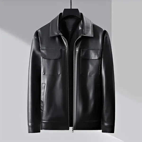 Merrik Leather Jacket – Supple Leather & Modern Fit