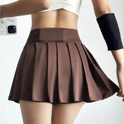 Vani Pleated Skort – Women's Athletic Mini Skirt Shorts