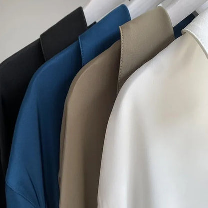 Silara Blouse – Minimalist Button-Down Top for Women