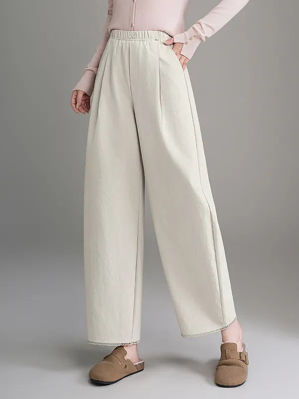 Islyn Balloon Pants – High-Waist Wide-Leg Trousers