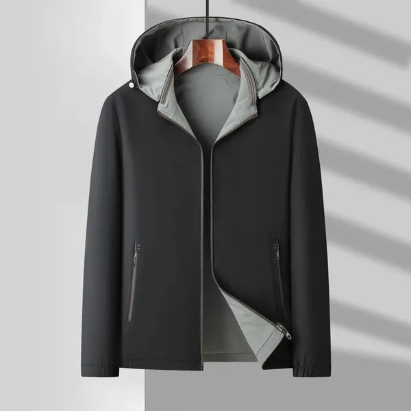 Mezlan Hooded Jacket – Water-Resistant & Lightweight