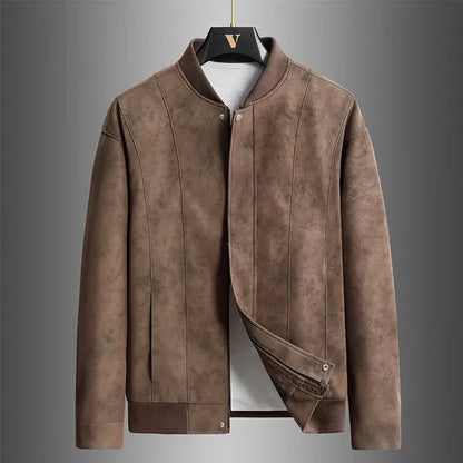Rowan Leather Jacket – Soft Suede, Relaxed Fit