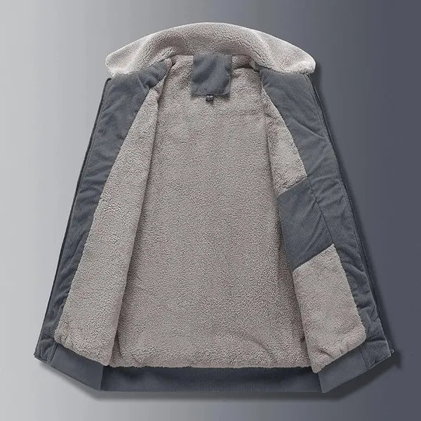 Malvic Corduroy Jacket – Fleece-Lined Organic Cotton