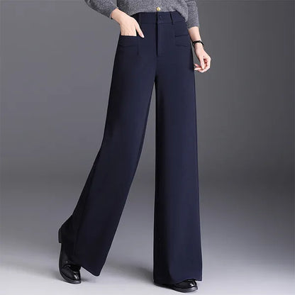 Amra Pants – High-Waist Wide-Leg Tailored Trousers